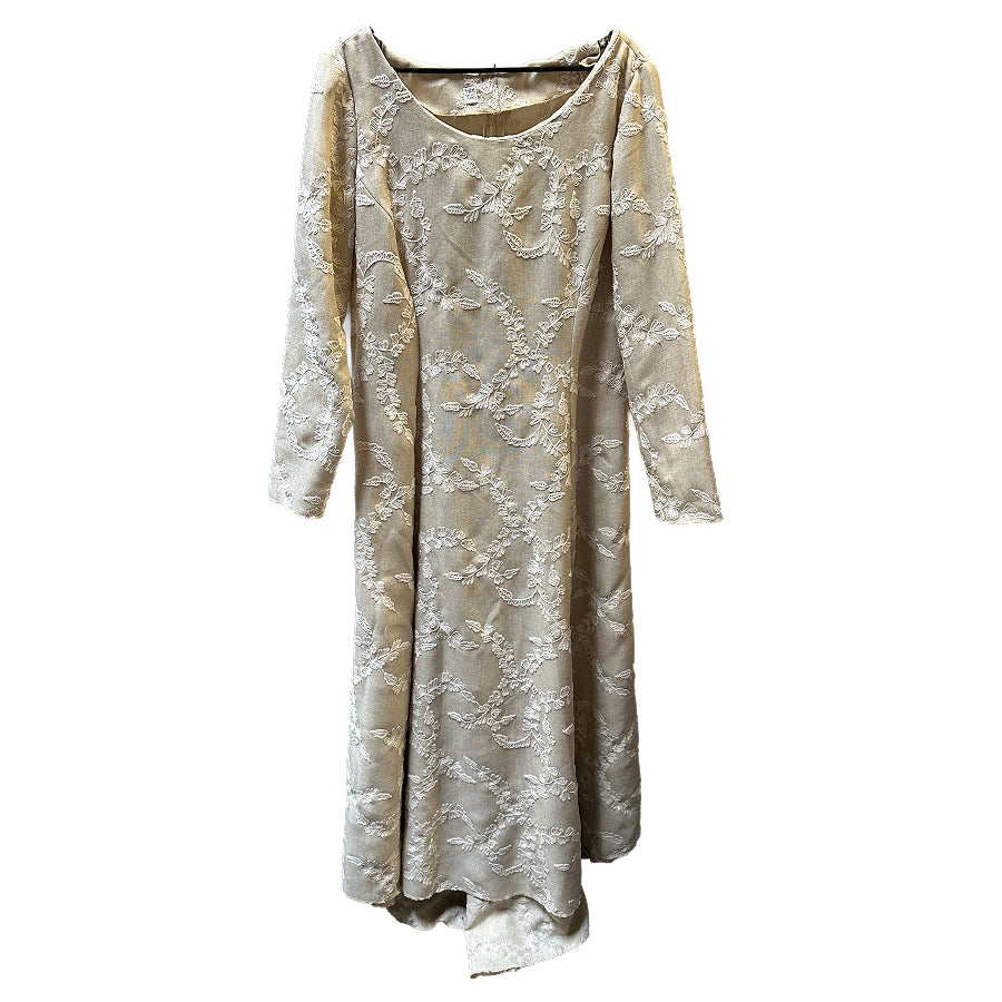 Peasant Dress Cream 3