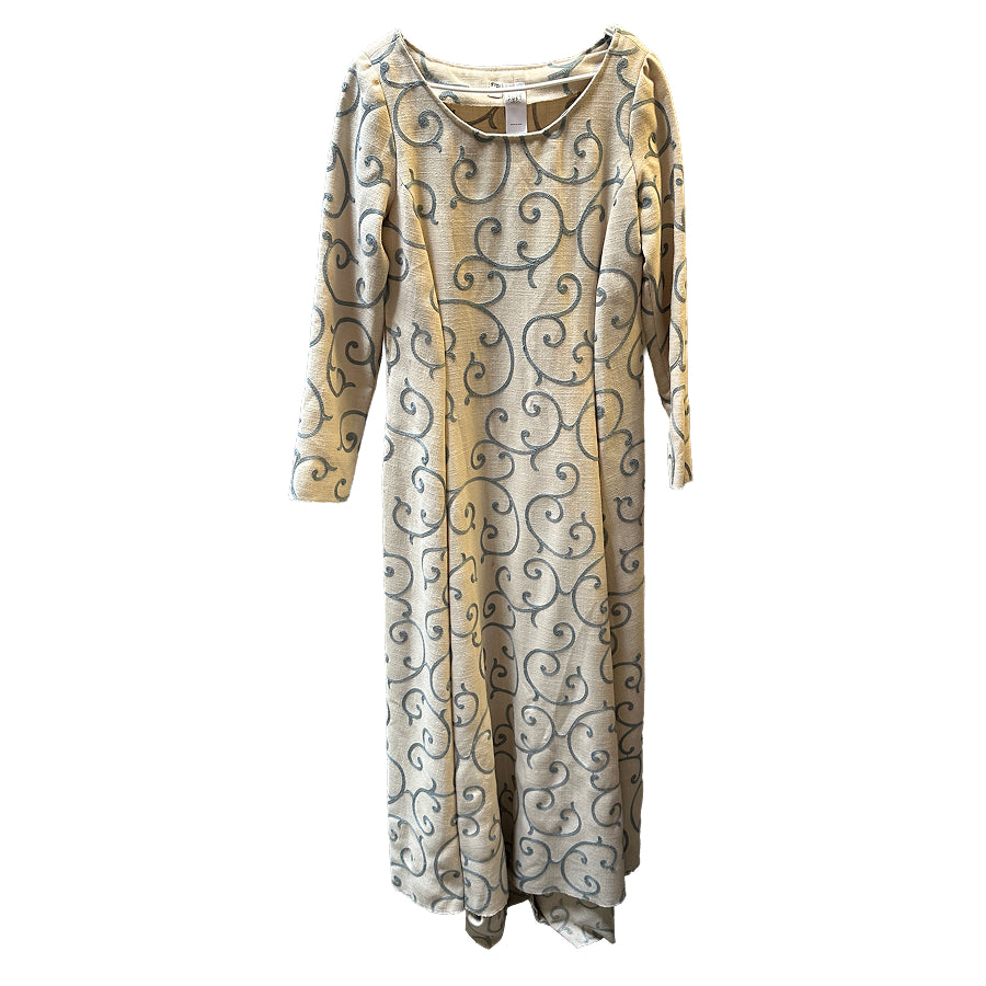 Peasant Dress Cream 2