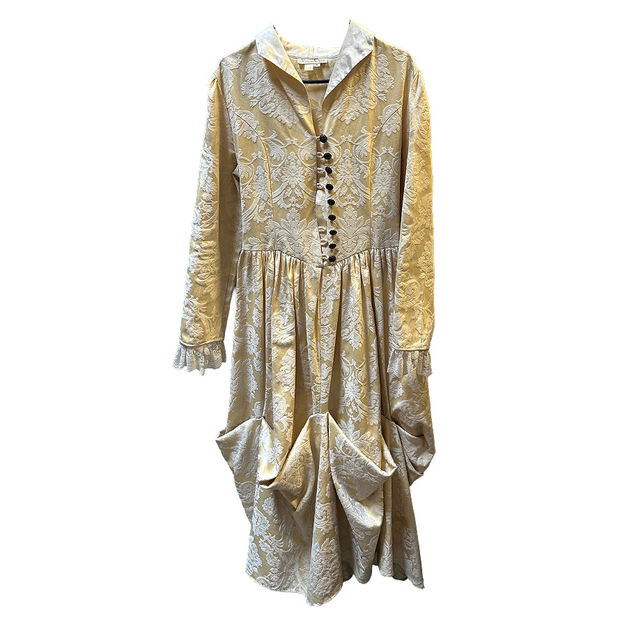 Peasant Dress Gold