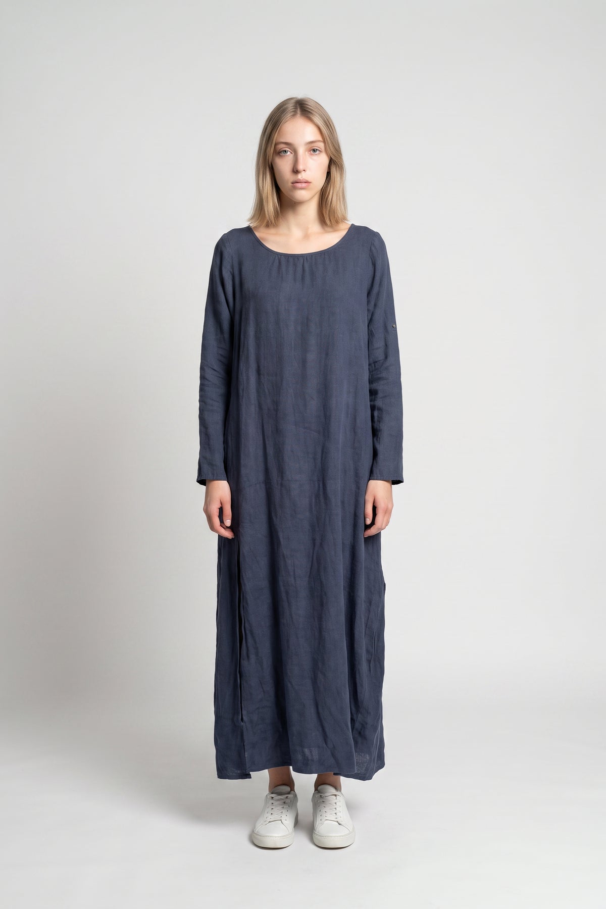 Peasant Dress Blue