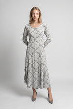 Peasant Dress Cream 1