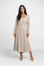 Peasant Dress Cream 3