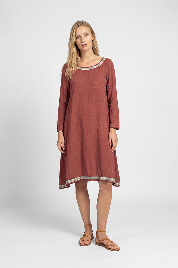 Peasant Dress Red 2