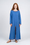Peasant Dress Royal Blue