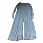 Peasant Dress Royal Blue