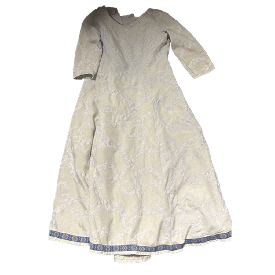 Peasant Dress White